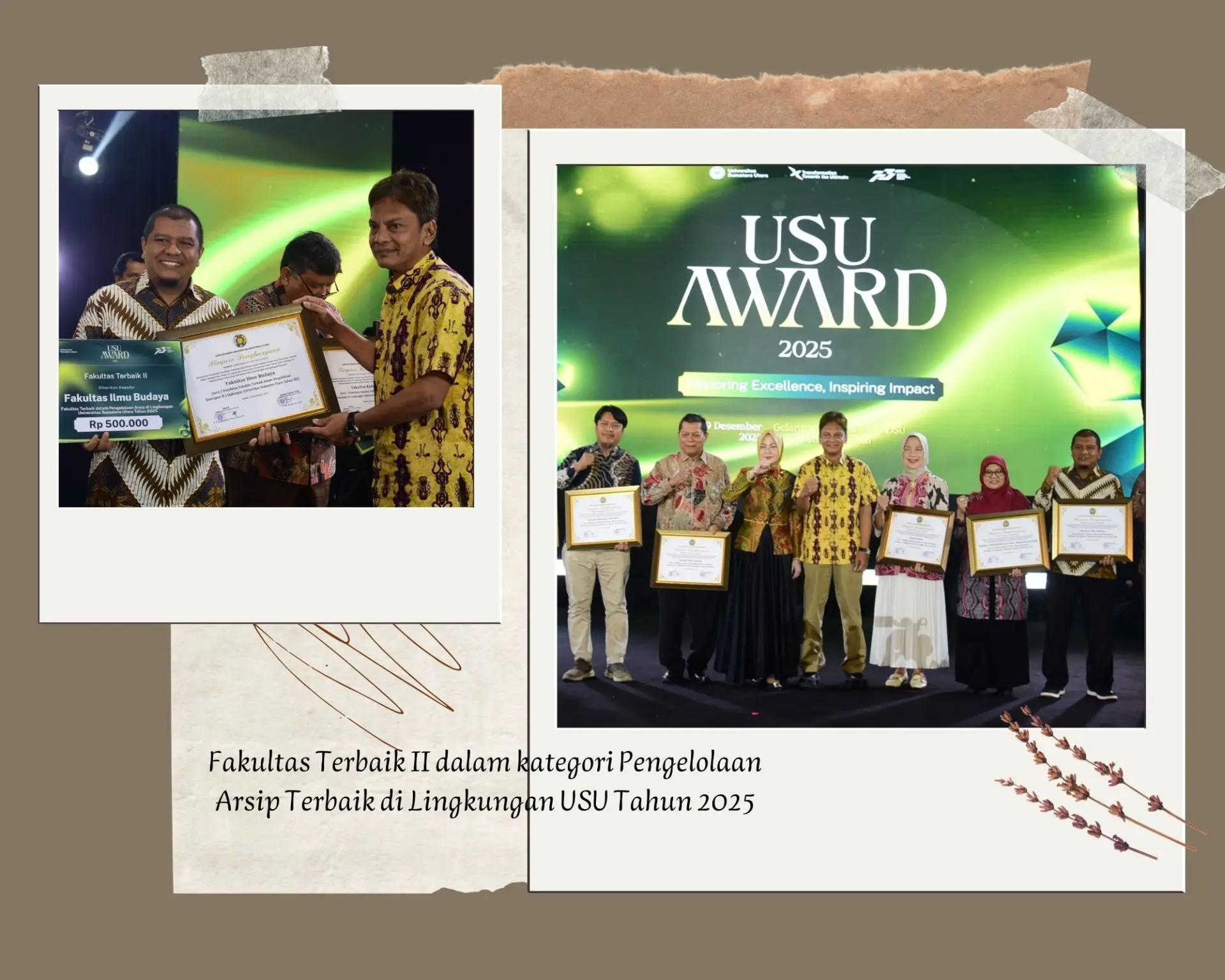 FIB USU won a number of awards at the 2025 USU Award Event